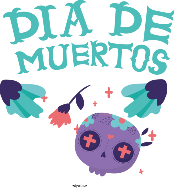Free Holidays Logo Cartoon Line For Day Of The Dead Clipart Transparent Background