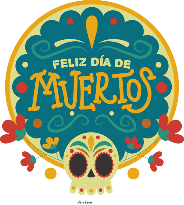 Free Holidays Coatlinchan  56250 For Day Of The Dead Clipart Transparent Background