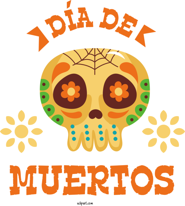 Free Holidays Country Music Drawing Painting For Day Of The Dead Clipart Transparent Background