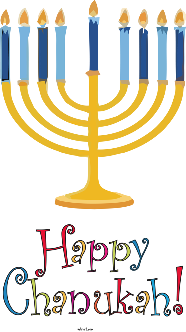 Free Holidays Candle Holder Pleasant Candle For Hanukkah Clipart Transparent Background