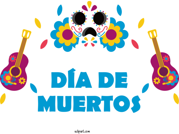 Free Holidays Design Drawing Painting For Day Of The Dead Clipart Transparent Background