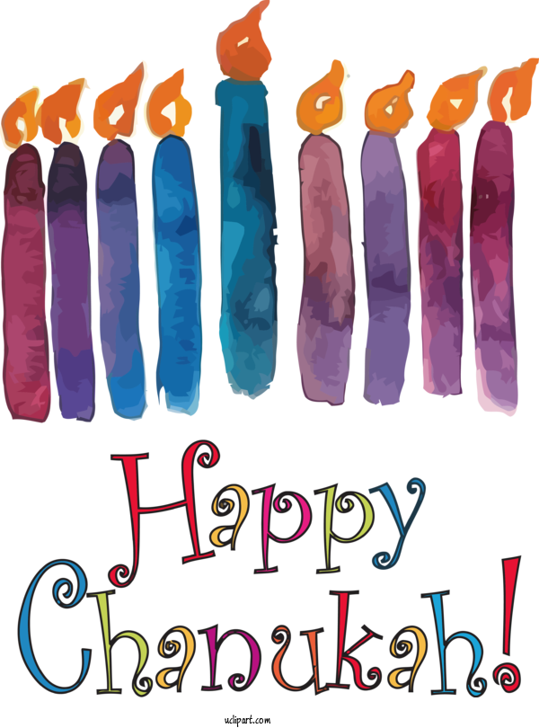 Free Holidays Pleasant Line Font For Hanukkah Clipart Transparent Background