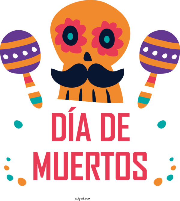 Free Holidays Interest Finance For Day Of The Dead Clipart Transparent Background