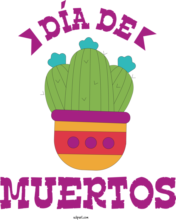 Free Holidays Human Logo Text For Day Of The Dead Clipart Transparent Background