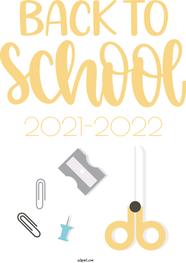 Free School Logo Design Font For Back To School Clipart Transparent Background