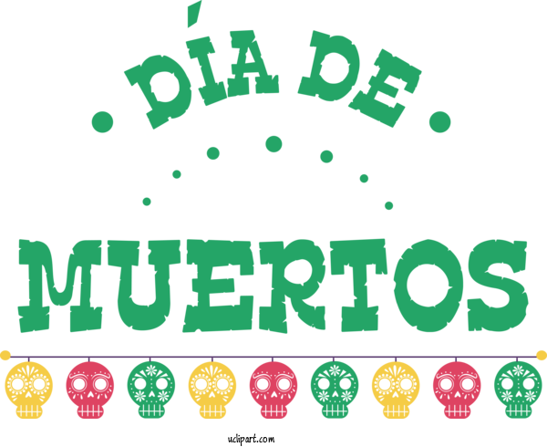 Free Holidays Human Logo Design For Day Of The Dead Clipart Transparent Background