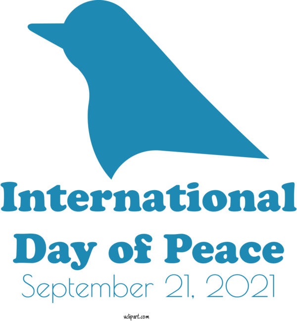 Free Holidays Logo Line Beak For World Peace Day Clipart Transparent Background