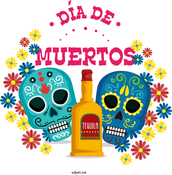 Free Holidays Icon Visual Arts Logo For Day Of The Dead Clipart Transparent Background