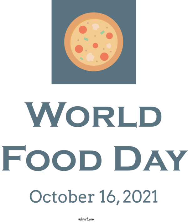 Free Holidays Logo Font Community Foundation For World Food Day Clipart Transparent Background