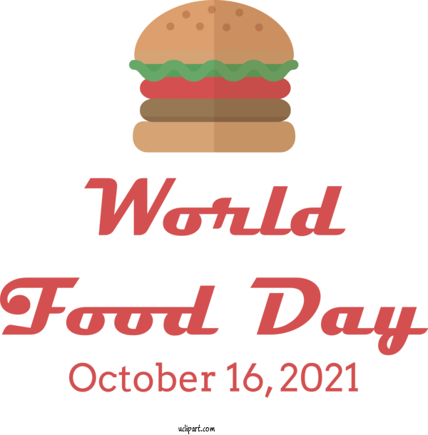 Free Holidays Fast Food Logo Line For World Food Day Clipart Transparent Background