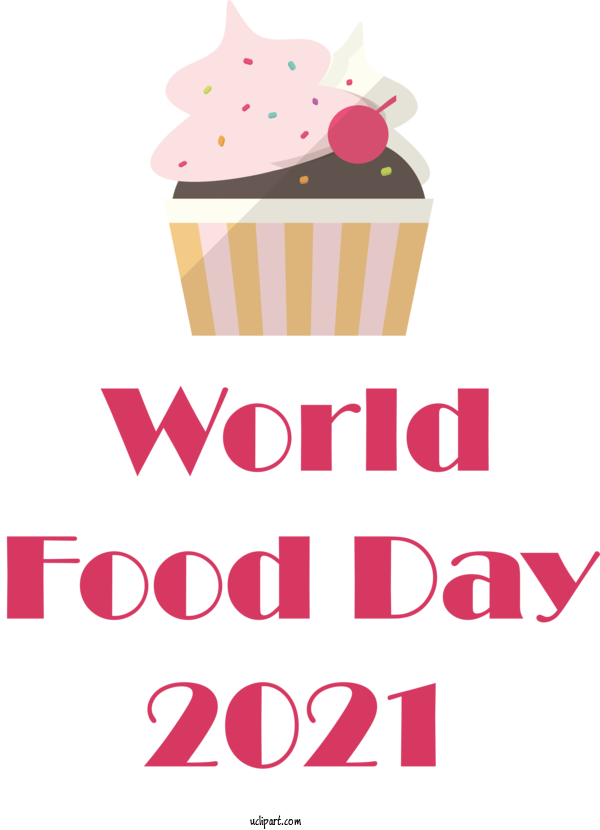 Free Holidays Baking Cup Logo Baking For World Food Day Clipart Transparent Background