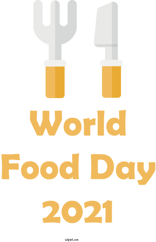 Free Holidays Logo Font Design For World Food Day Clipart Transparent Background