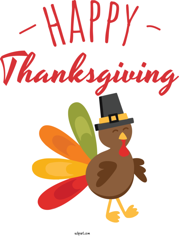 Free Holidays Birds Cartoon Flower For Thanksgiving Clipart Transparent Background