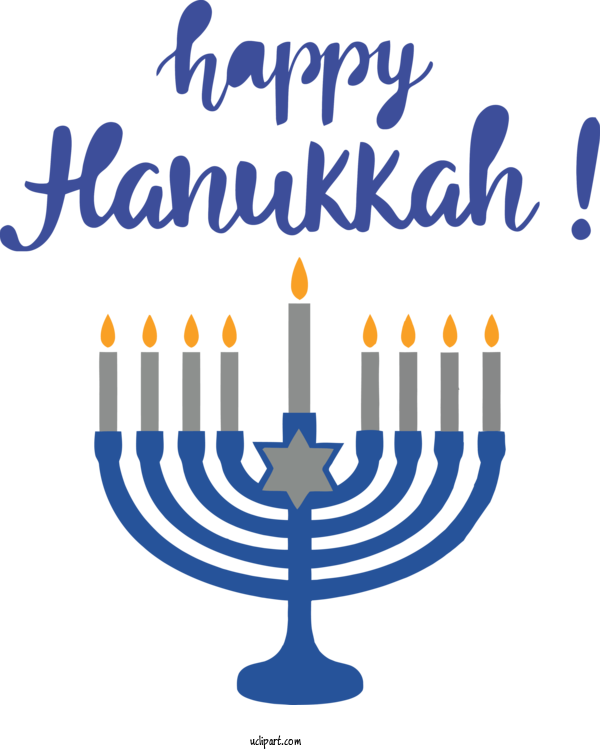 Free Holidays Candle Holder Candle Hanukkah For Hanukkah Clipart Transparent Background