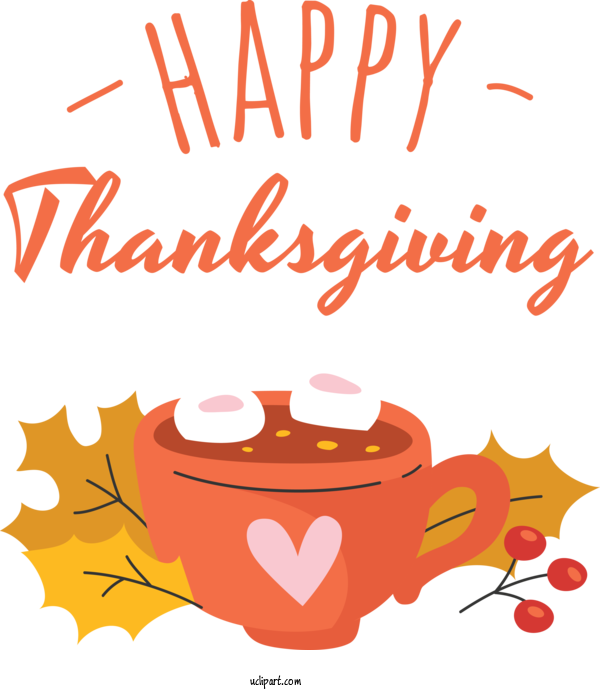 Free Holidays Cartoon Line Flower For Thanksgiving Clipart Transparent Background