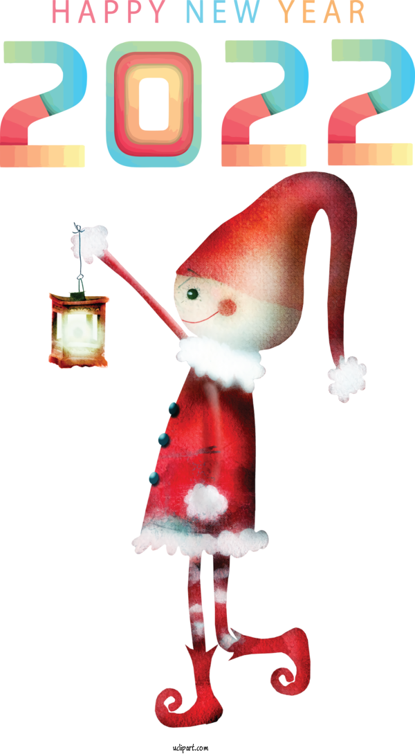 Free Holidays A Christmas Carol Christmas Day Santa Claus For New Year 2022 Clipart Transparent Background