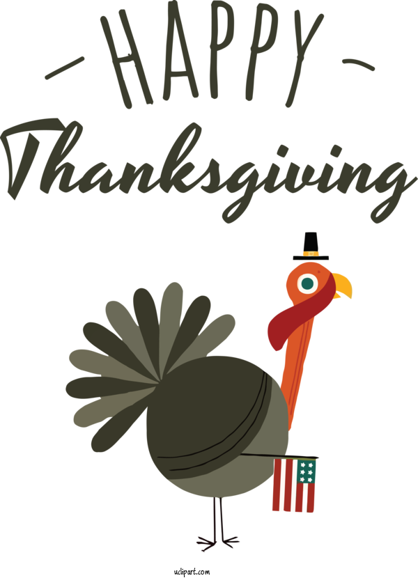Free Holidays Landfowl Birds Turkey For Thanksgiving Clipart Transparent Background