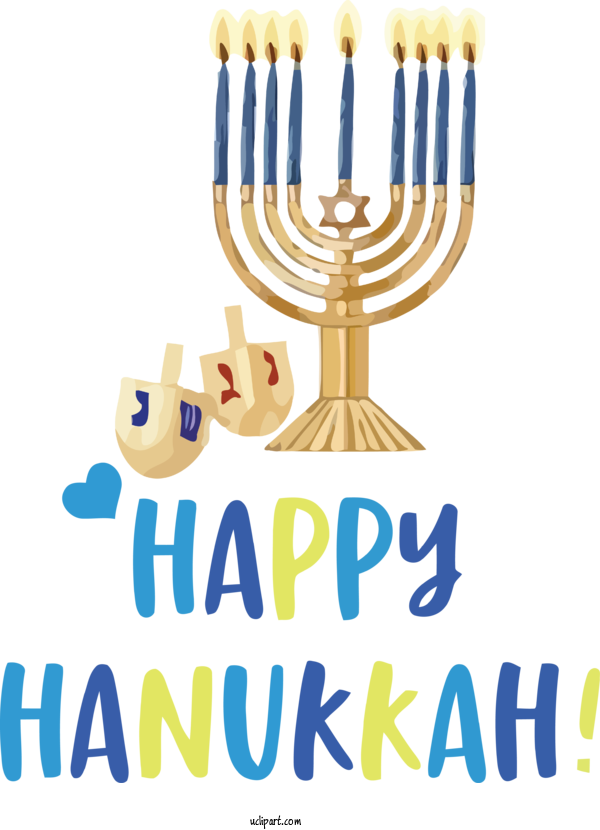 Free Holidays Hanukkah Hanukkah Menorah Dreidel For Hanukkah Clipart Transparent Background