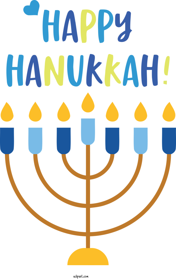 Free Holidays Hanukkah Hanukkah Menorah Jewish Holiday For Hanukkah Clipart Transparent Background