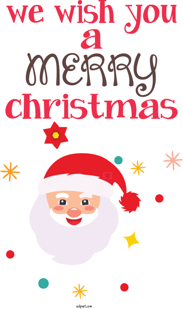 Free Holidays Christmas Day Santa Claus Cartoon For Christmas Clipart Transparent Background
