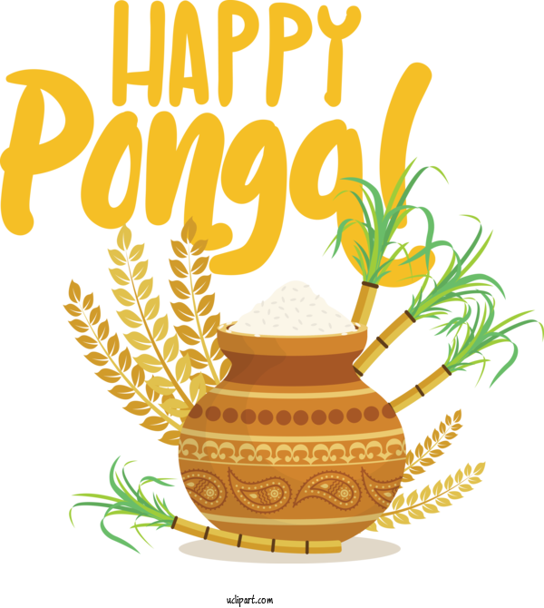 Free Holidays Coffee Cup Flower Coffee For Pongal Clipart Transparent Background