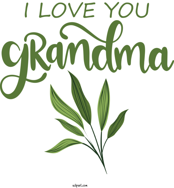 Free Holidays Leaf Plant Stem Flower For Grandparents Day Clipart Transparent Background