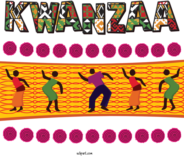 Free Holidays Design Cartoon Drawing For Kwanzaa Clipart Transparent Background