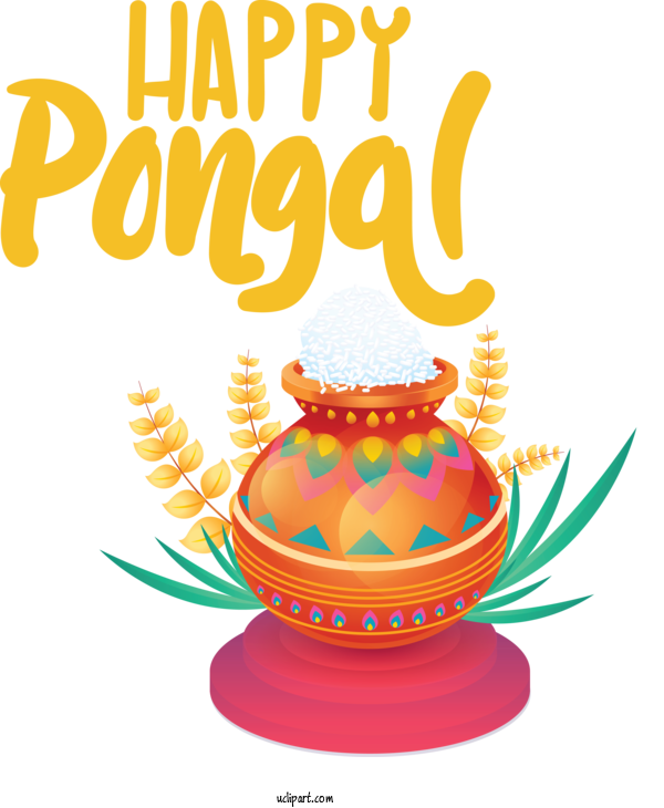 Free Holidays Line Recreation Meter For Pongal Clipart Transparent Background