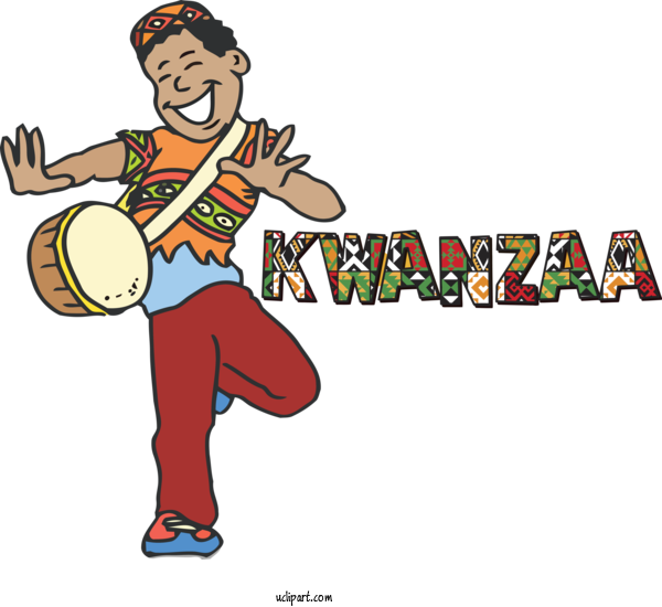 Free Holidays Cartoon Kwanzaa Hand Drum For Kwanzaa Clipart Transparent Background
