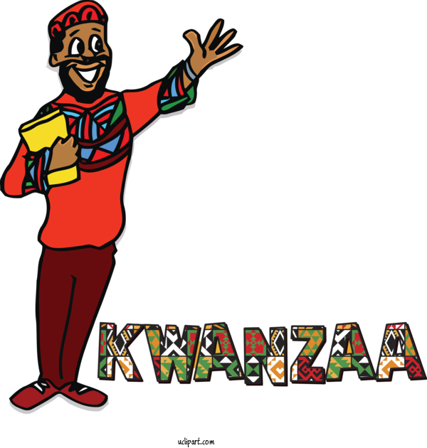 Free Holidays Drawing Icon Logo For Kwanzaa Clipart Transparent Background