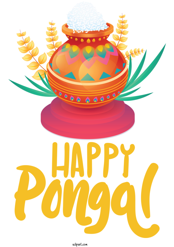 Free Holidays Logo Line Meter For Pongal Clipart Transparent Background