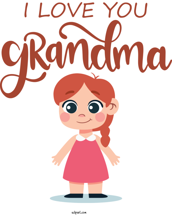 Free Holidays Human Happiness Cartoon For Grandparents Day Clipart Transparent Background