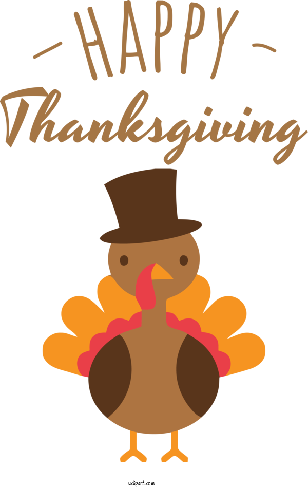 Free Holidays Birds Cartoon Beak For Thanksgiving Clipart Transparent Background