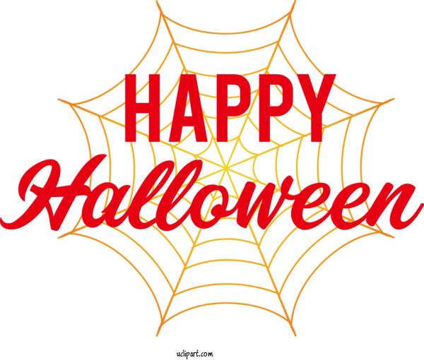 Free Holidays Design Logo Line For Halloween Clipart Transparent Background