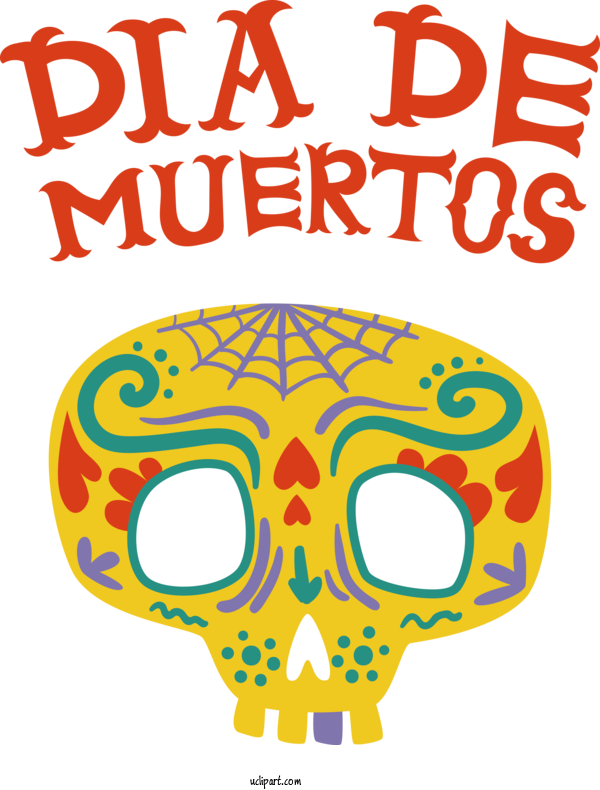 Free Holidays Icon Drawing Design For Day Of The Dead Clipart Transparent Background