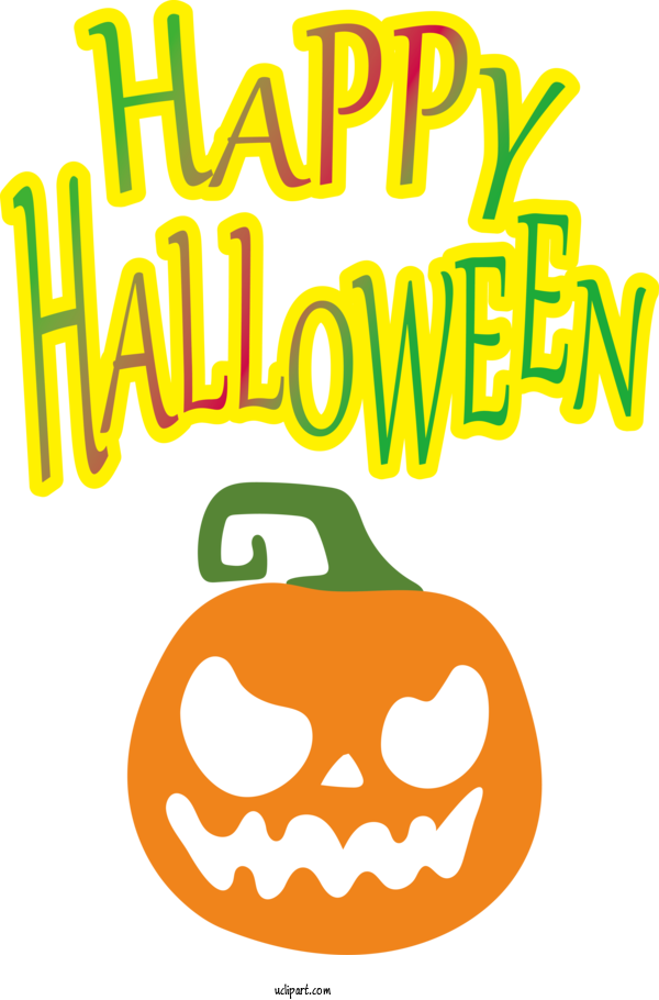 Free Holidays Cartoon Plant Line For Halloween Clipart Transparent Background