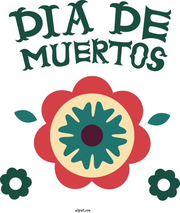 Free Holidays Floral Design Design Flower For Day Of The Dead Clipart Transparent Background