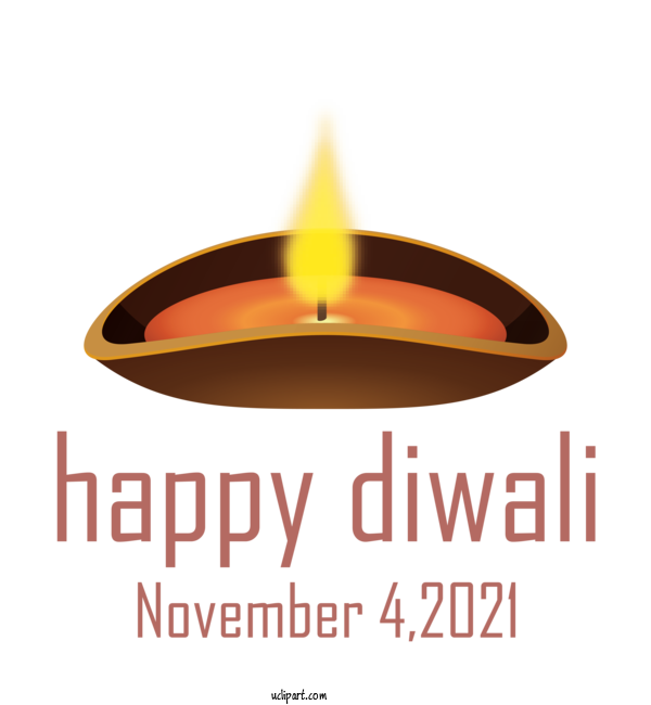 Free Holidays Logo Font Design For Diwali Clipart Transparent Background