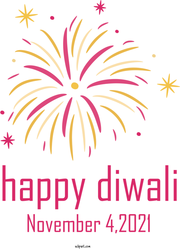 Free Holidays Flower Floral Design Design For Diwali Clipart Transparent Background