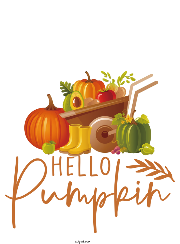 Free Holidays Squash Natural Food Pumpkin For Thanksgiving Clipart Transparent Background