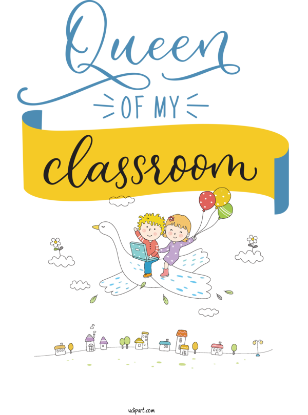 Free School Cartoon Drawing Design For Classroom Clipart Transparent Background