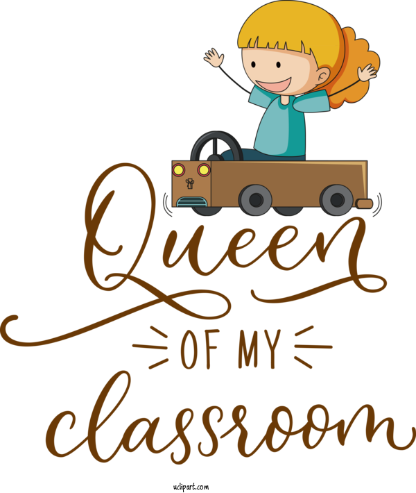 Free School Human Cartoon Logo For Classroom Clipart Transparent Background