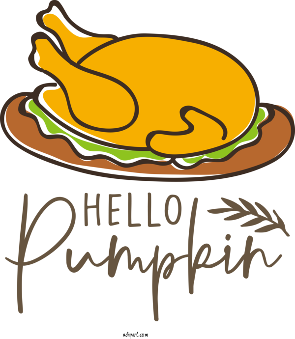 Free Holidays Pumpkin Vegetarian Cuisine Vegetable For Thanksgiving Clipart Transparent Background