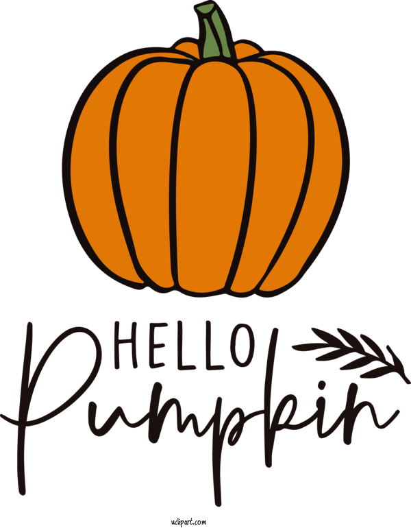 Free Holidays Pumpkin Vegetarian Cuisine Vegetable For Thanksgiving Clipart Transparent Background