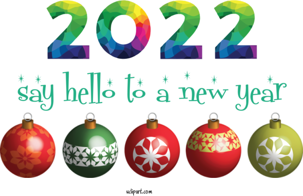 Free Holidays Rudolph Christmas Day New Year For New Year 2022 Clipart Transparent Background