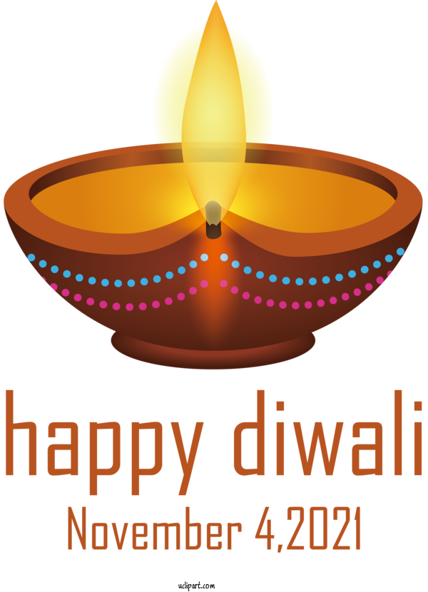 Free Holidays Tableware Design For Diwali Clipart Transparent Background