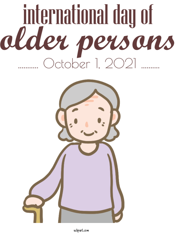 Free People Cartoon Human Drawing For Elderly Clipart Transparent Background