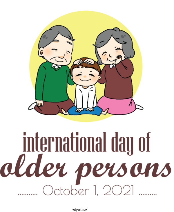 Free People Human Good Cartoon For Elderly Clipart Transparent Background