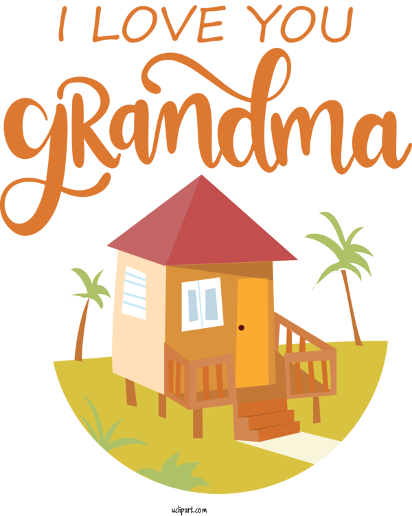 Free Holidays Logo Line Shed For Grandparents Day Clipart Transparent Background