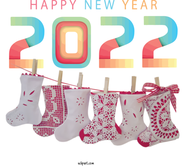Free Holidays Christmas Day New Year New Year's Day For New Year 2022 Clipart Transparent Background